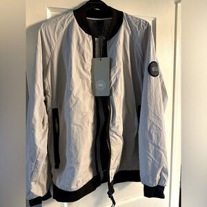 Canada Goose Men’s Silverbirch Faber Bomber Black Label